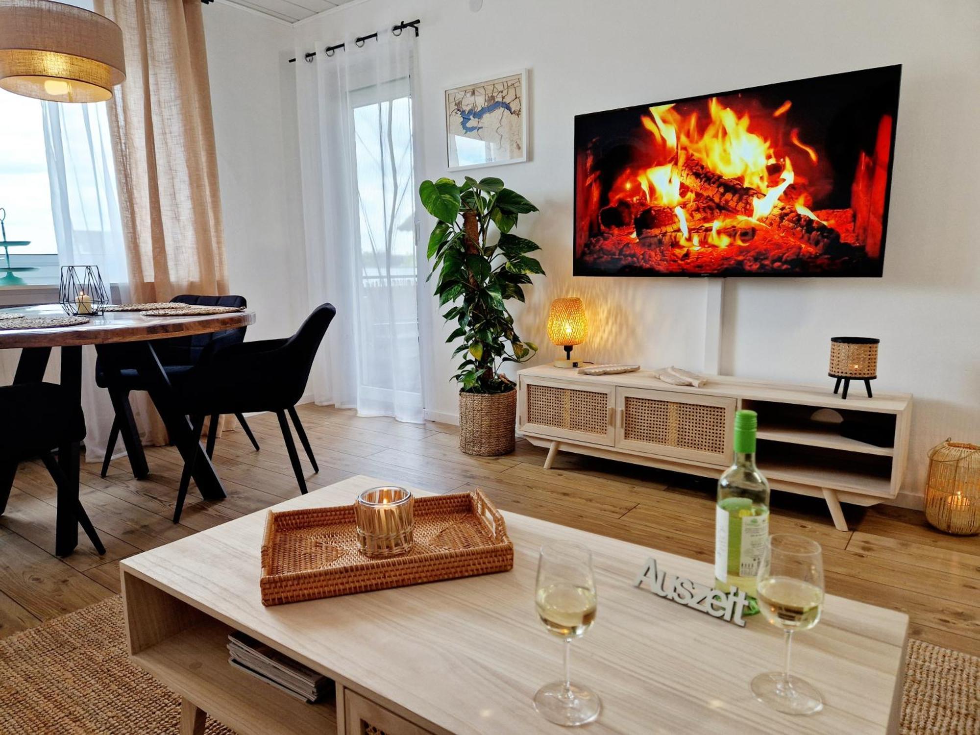 Ferienwohnung Sonnenhang Im Boho-Stil Mit Balkon Möhnesee Buitenkant foto